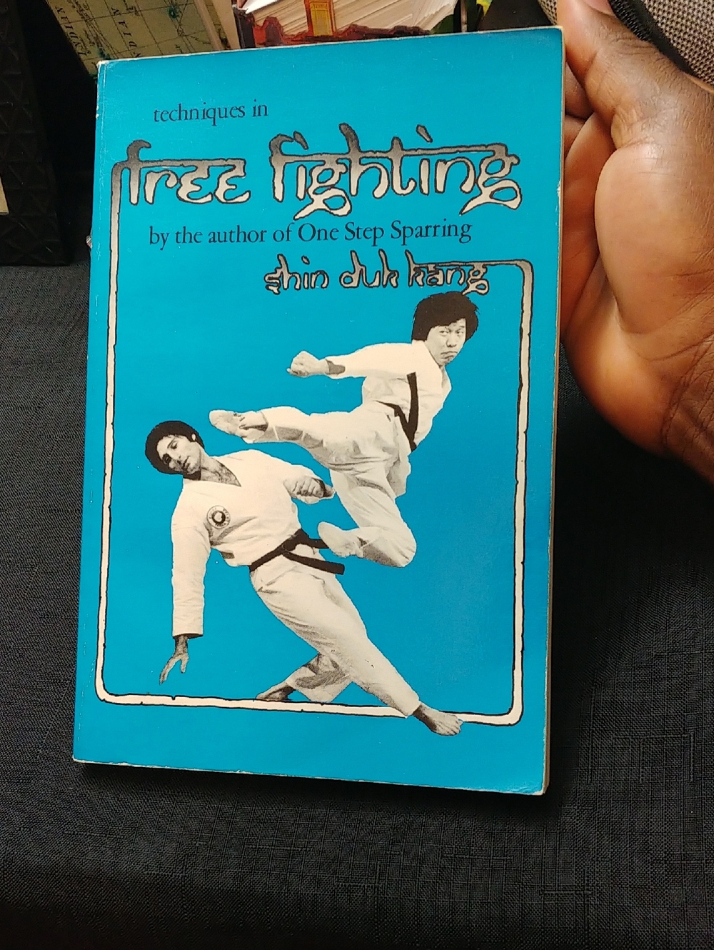 Techniques in Free Fighting by - Blue Cover